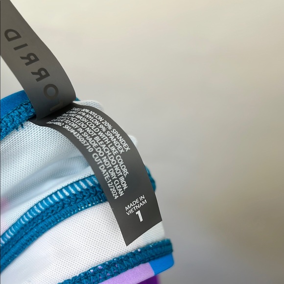 NWT Torrid Blue and Purple Bikini Swimwear 2 Piece - Picture 12 of 15